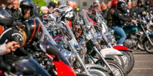 Motocykle na zlocie